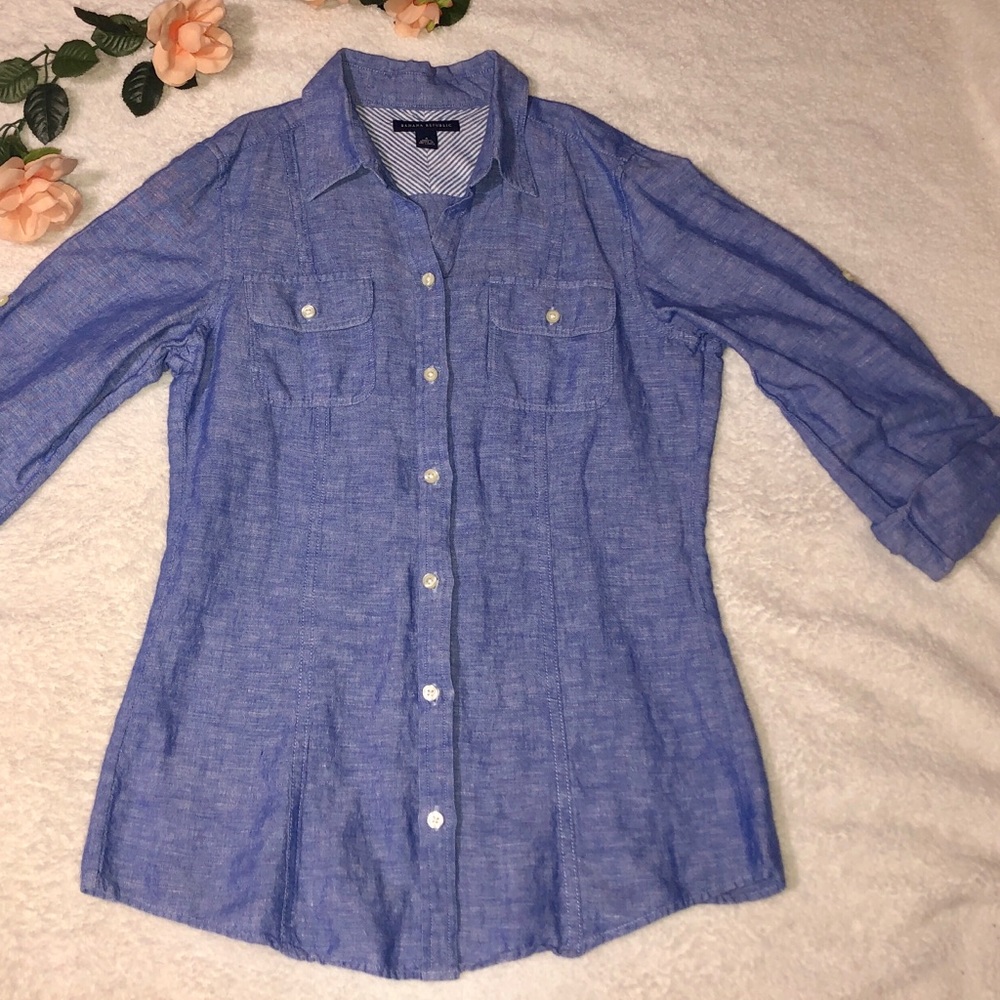 Banana Republic Denim Button Down